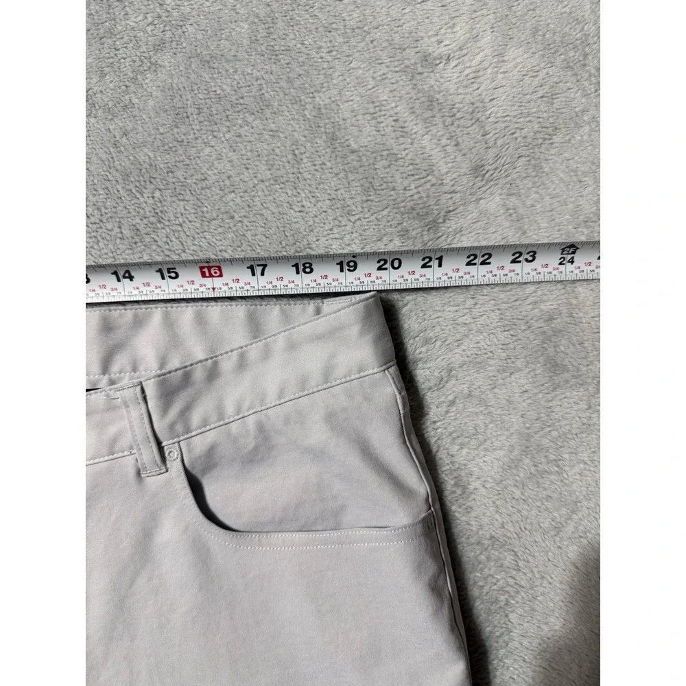 Peter Millar EB66 Performance Five Pocket Pants Mens 39x28 British Grey